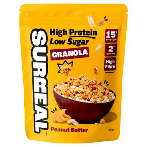 Surreal High Protein Low Sugar Peanut Butter Granola