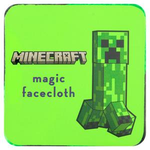 Bathtime Buddies Minecraft Magic Facecloth
