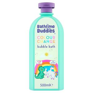 Bathtime Buddies 500ml Colour Change Bubble Bath