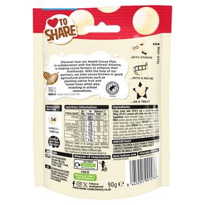 Nestle Milkybar Crunchy Pops 90g White Chocolate Sharing Bag - gallery image 3