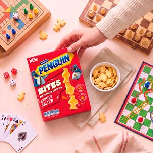 McVitie's Penguin 125g Lightly Salted Flavour Bites Baked Snack Crackers - gallery image 3