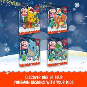 Kinder 198g Pokémon Holiday Calendar - gallery image 2