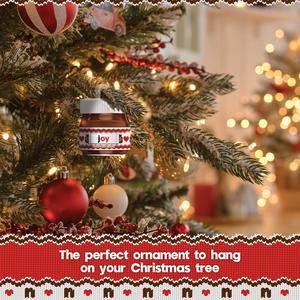 Nutella 7 x Hazelnut Spread with Cocoa Filled Ornament Jars 210g - gallery image 3