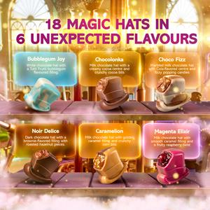 Wonka 18 x Magic Hats Chocolates 174g - gallery image 2
