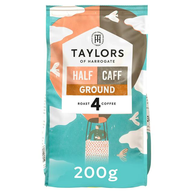 Taylors of Harrogate 200g Half Caff Ground Coffee - gallery image 1