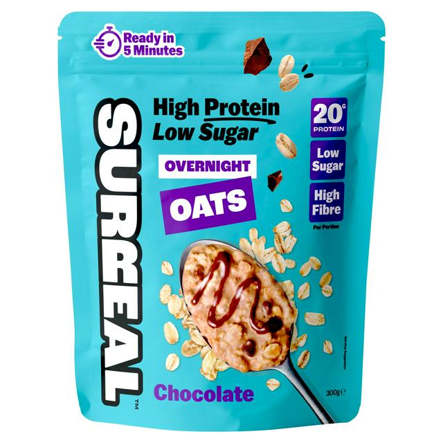 Surreal 300g High Protein Chocolate Overnight Oats - gallery image 1