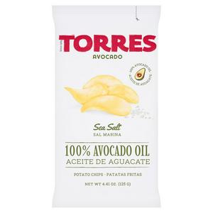 Torres Avocado Oil Sea Salt Crisps 125g