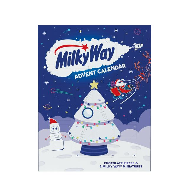 Milky Way 110g Milk Chocolate Advent Calendar - gallery image 1