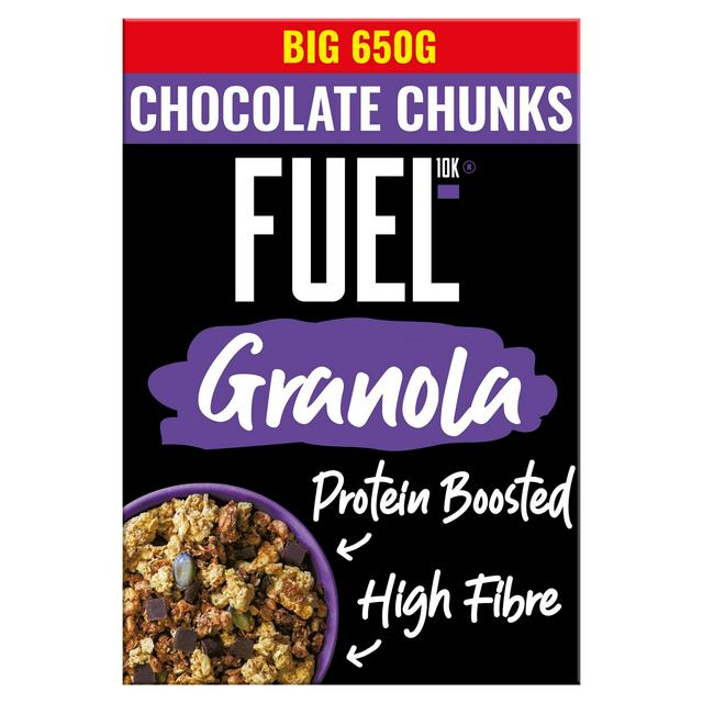 FUEL10K 650g Chocolate Chunks Protein Granola Breakfast Cereal - gallery image 1
