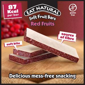 Eat Natural 4 x 25g Red Fruits Multipack Soft Fruit Bars - gallery image 2