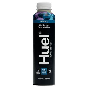 Huel 500ml High Protein Complete Meal Blueberry Drink, Black Edition