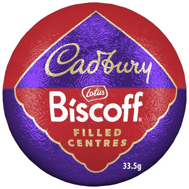 Cadbury Biscoff 33.5g Filled Centres Chocolate - gallery image 1