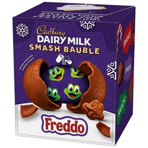 Cadbury Dairy Milk Smash Bauble 90g Freddo Faces Chocolate Box - gallery image 3