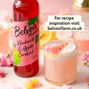 Belvoir 500ml Farm Rhubarb & Apple Cordial Bottle - gallery image 6