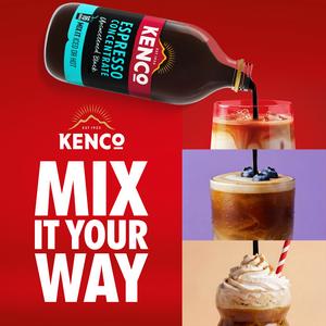 Kenco 485ml Unsweetened Black Iced or Hot Coffee Concentrate Espresso Coffee - gallery image 3
