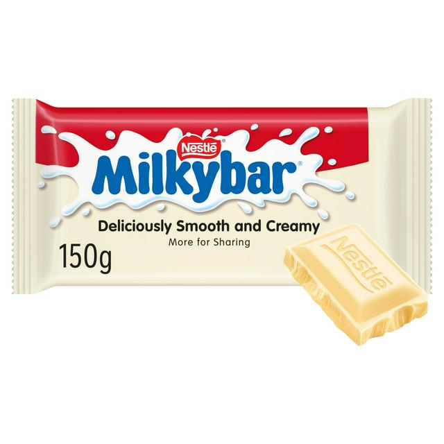 Milkybar 150g Large White Chocolate Bar - gallery image 1