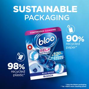 Bloo Self Active 50g Bleach Toilet Rim Block - gallery image 4
