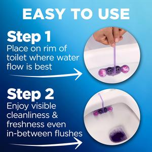 Bloo Self Active 2 x 50g Lavender Toilet Rim Block - gallery image 5