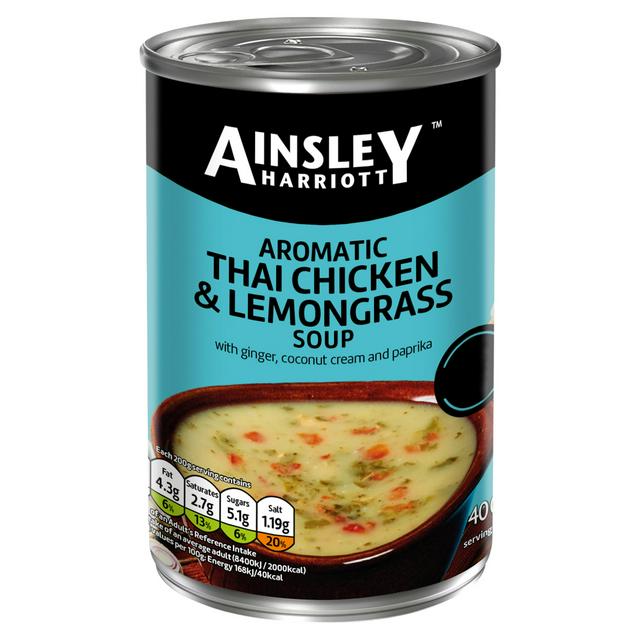 Ainsley Harriott 400g Aromatic Thai Chicken & Lemongrass Soup - gallery image 1