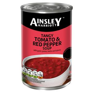 Ainsley Harriott 400g Tangy Tomato & Red Pepper Soup