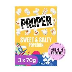 PROPER Sweet & Salty Popcorn 12 x 14g