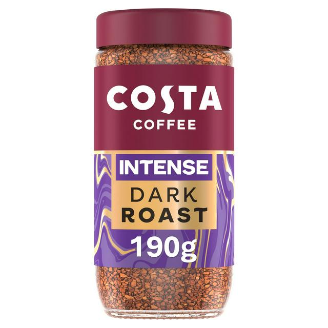Costa Coffee Intense Dark 190g Blend Instant Coffee - gallery image 1
