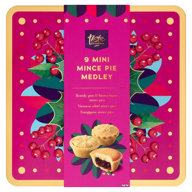 Sainsbury's 225g Mini Mince Pie Tin, Taste the Difference - gallery image 1