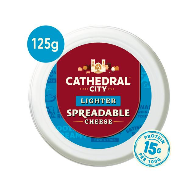 Cathedral City 125g Lighter Mature Spreadable Cheese - gallery image 1
