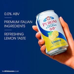 Peroni 4 x 330ml Alcohol Free Beer with Lemon - gallery image 3