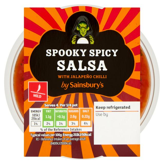 Sainsbury's 200g Spooky Spicy Salsa with Jalapeño Chilli - gallery image 1