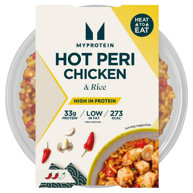 Myprotein 325g Hot Peri Chicken & Rice Meal - gallery image 1