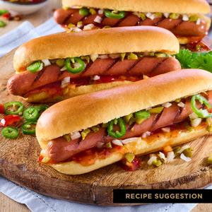 St Pierre 4 Brioche Pre-Cut Hot Dog Rolls - gallery image 2