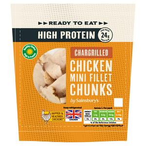 Sainsbury's 90g Ready to Eat Chargrilled Mini Fillet Pieces