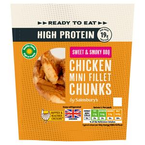 Sainsbury's 90g Ready to Eat Sweet & Smoky Mini Fillet Pieces