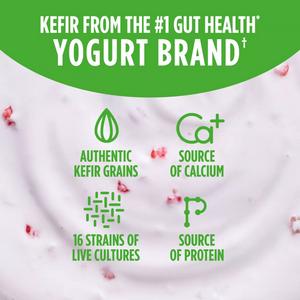 Activia Gut Health 380g Kefir Strawberry & Raspberry Yoghurt - gallery image 3