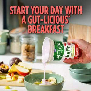 Activia Gut Health 380g Kefir Strawberry & Raspberry Yoghurt - gallery image 5