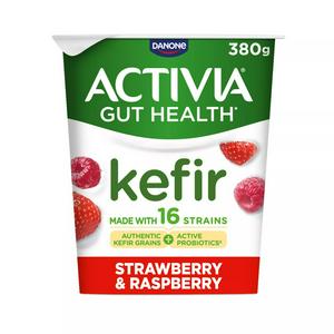 Activia Gut Health 380g Kefir Strawberry & Raspberry Yoghurt