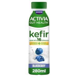 Activia Gut Health 280g Kefir Blueberry Yoghurt Drink