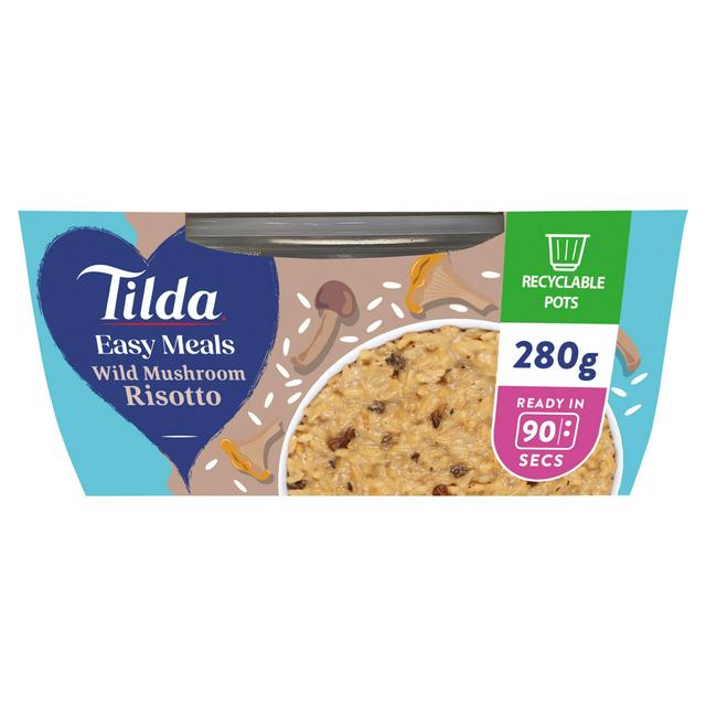 Tilda Easy Meals 280g Wild Mushroom Risotto - gallery image 1