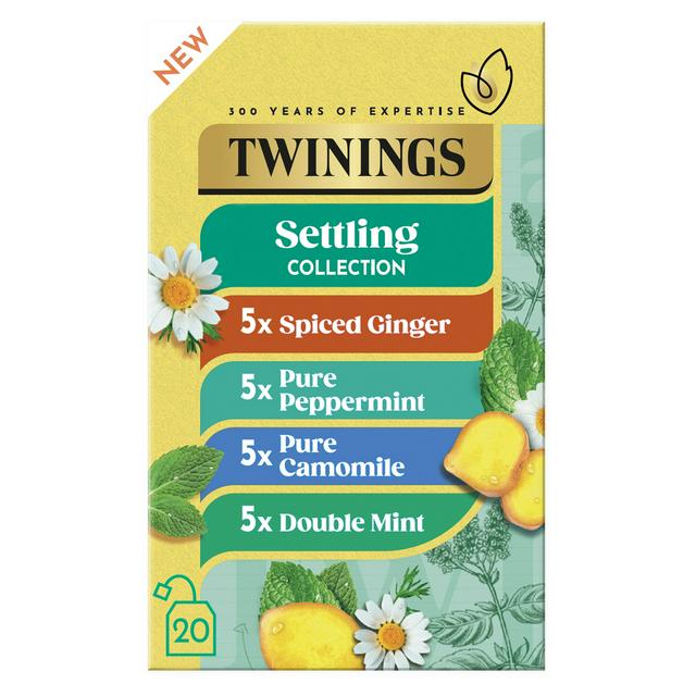 Twinings 20 x Settling Collection Tea Bags 36.25g - gallery image 1