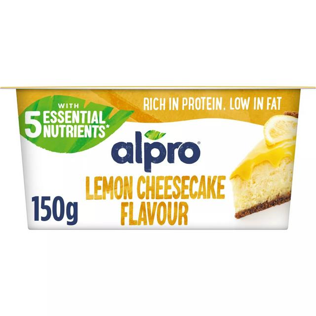 Alpro 150g Lemon Cheesecake Flavour Dessert - gallery image 1