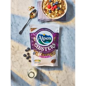 Alpen 400g Fruit & Nut Granola Clusters Breakfast Cereal - gallery image 4