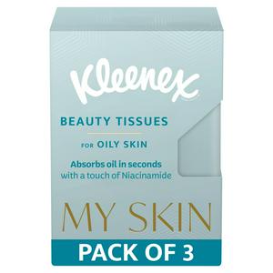 Kleenex My Skin Facial Beauty Tissues Tube for Dry Skin