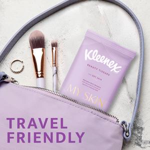 Kleenex My Skin On The Go Facial Beauty Tissues for Dry Skin - gallery image 4