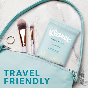 Kleenex My Skin Facial Beauty Tissues Tube for Oily Skin - gallery image 4