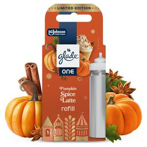 Glade ONE Festive Universal Capsule Refill, Pumpkin Spice Latte, 1x13ml