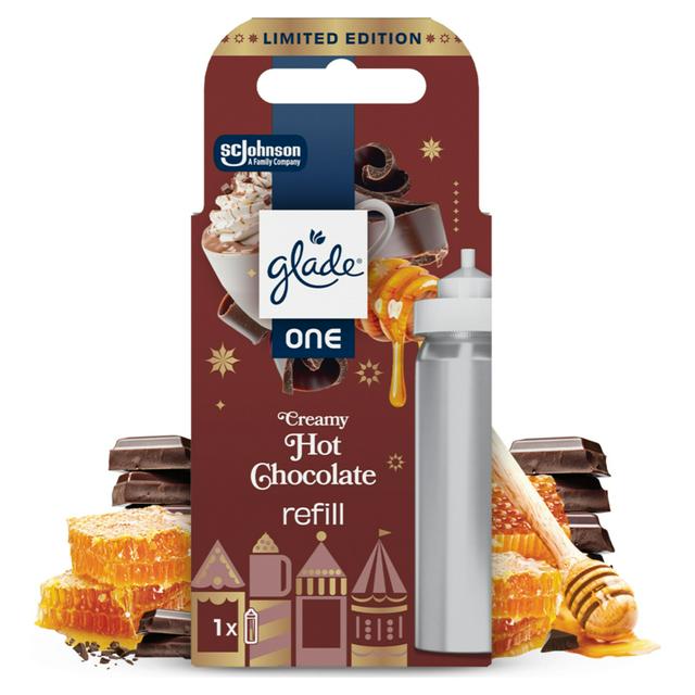 Glade ONE Festive Universal Capsule Refill, Creamy Hot Chocolate, 1x13ml - gallery image 1