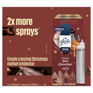 Glade ONE Festive Universal Capsule Refill, Creamy Hot Chocolate, 1x13ml - gallery image 2
