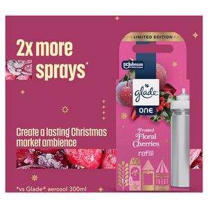 Glade ONE Festive Universal Capsule Refill, Frosted Floral Cherries, 1x13ml - gallery image 2