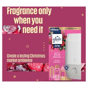 Glade ONE Festive Sense & Spray Starter Kit, Frosted Floral Cherries, 1x13ml - gallery image 2